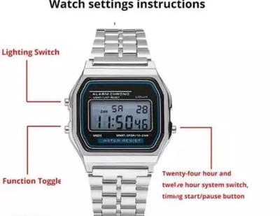 Men's Digital Display Watch